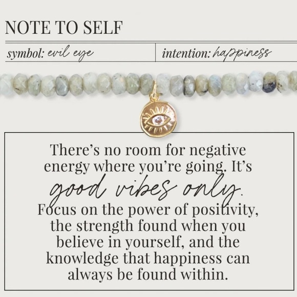 lenny & Eva Jewelry - Gold Evil Eye Bracelet